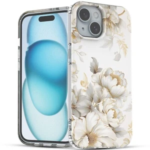 Custodia RANZ per iPhone 15, custodia sottile lucida antigraffio per iPhone 15 - Foto 1 di 41