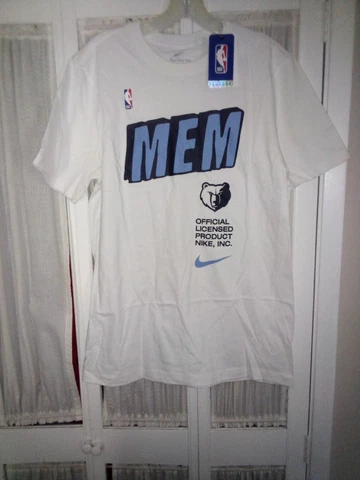 Memphis Grizzlies New NWT Med The Nike Tee T Shirt Ja Morant Dillion Brooks Cover