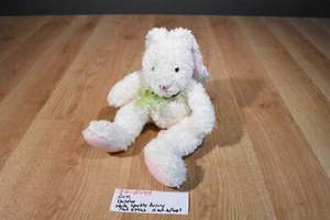 Russ Dazzles Blanco Brillante Conejo Beanbag Peluche (310-2599) - Imagen 1 de 6