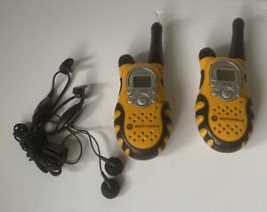 Pair of Motorola Talkabout T5950 Walkie Talkies And Earpiece Tested and Working