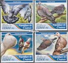 Guinée 12570-12573 (complète. édition) neuf avec gomme originale 2017 pigeons