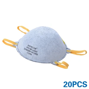 20pcs Particulate Respirator Standards CE FFP2 Masks with Nose Clip Strip HS623 - Bild 1 von 8