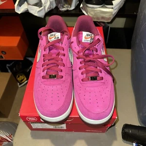 Nike Lunar Force 1 Reflect Raspberry Men's 10 Women's 11.5 Worn Once - Picture 1 of 8