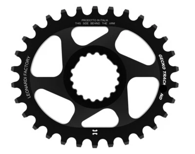 CORONA MTB LEONARDI FACTORY GECKO TRACK  HOLLOGRAM FSI C2 OVALE - Immagine 1 di 2