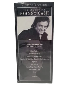 The Legendary Johnny Cash 2 CD Collection 30 Songs 2006 Tall Box LBX-2-56942 NEW - Picture 1 of 2