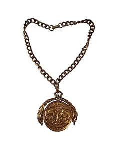 VINTAGE QUEEN VICTORIA REGINA JUBILEE 1837-1887 Canada's TRIBUTE PENDANT/MEDAL - Bild 1 von 5