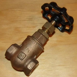 Hammond 250PSI Max. 1/4" Bronze Gate Valve IB645 - Picture 1 of 4