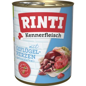 Rinti Dose Kennerfleisch Geflügelherzen 24 x 800g - Bild 1 von 1