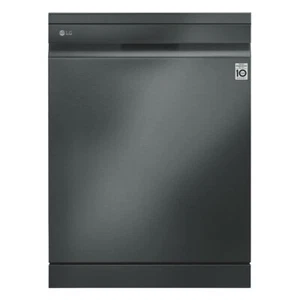 LG 60cm QuadWash Freestanding Dishwasher with Auto Door Opening Matte Black X... - Picture 1 of 8