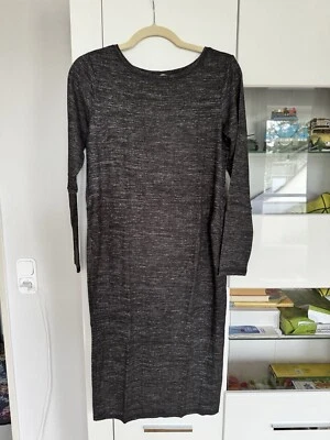 Umstands- Strickkleid Grau Meliert S - Bild 1 von 4
