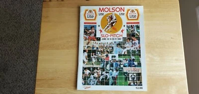 Molson Lite 7mo Anual NHL Lanzamiento Slo Softbol Junio 1987 Niargara Welland  Foto 1 de 4