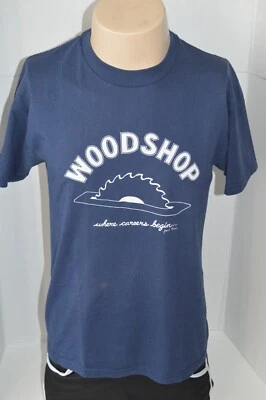 Camiseta Paul Frank Vintage Años 2000 Woodshop Talla S Foto 1 de 2