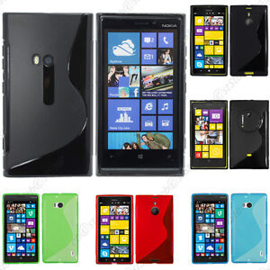 Coque Silicone Motif S-line Gel Souple Nokia Lumia 1520 1320 1020 930 925 920