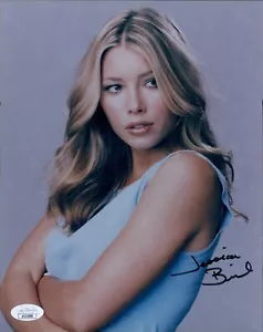 Jessica Biel Actress Signed 8x10 Glossy Photo JSA Authenticated - Picture 1 of 2