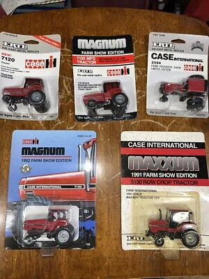 Case IH  LOT- 1/64 7120 7130 7150 farm show edition Alleman Iowa 1987 1988 - Image 1 of 4