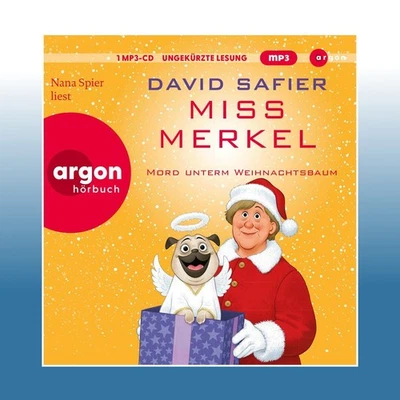 Miss Merkel: Mord unterm Weihnachtsbaum, 1 Audio-CD, 1 MP3 | David Safier - Bild 1 von 4