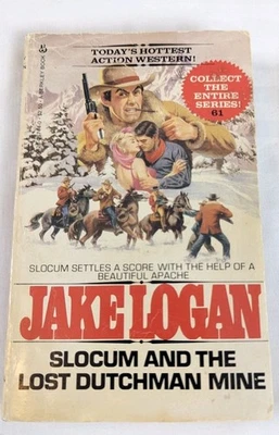 Slocum and the Lost Dutchman Mine PB Jake Logan 1984 - Imagem 1 de 4