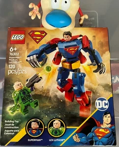 NEW LEGO 76302 DC Comics Superman Mech vs Lex Luthor Building Toy Sealed Marvel - Picture 1 of 1