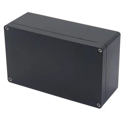 Caja de Proyecto Plástico ABS Negro Cajas Eléctricas IP65 Impermeable Hágalo Usted Mismo Electrónico... Foto 1 de 4