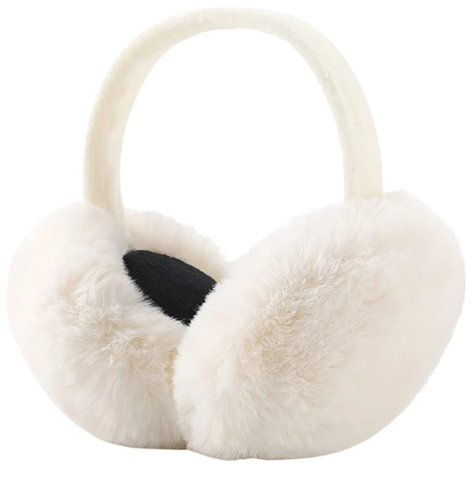 Ear Muffs Warm Furry Earmuffs Ear Warmers for Women Girls, Winter Faux Fur Ea... - Image 1 of 4