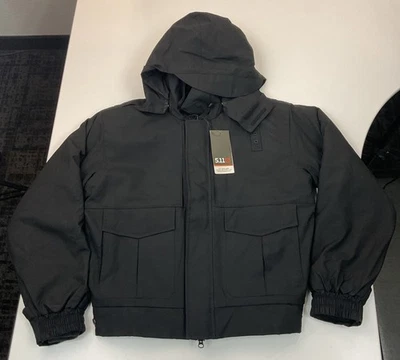 48027 5.11 Tactical Mens Valiant Softshell Jacket Small Regular Black - Image 1 of 4