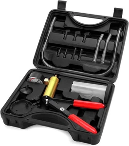 Kit de purga de frenos 2 en 1 con bomba de vacío manual para automoción, con est - Imagen 1 de 8