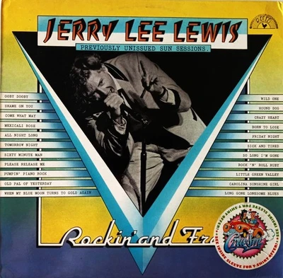 JERRY LEE LEWIS - ROCKIN & FREE- 22 RARE TRACKS –UK IMPORT LP -MONO - LIKE NEW - Image 1 of 4