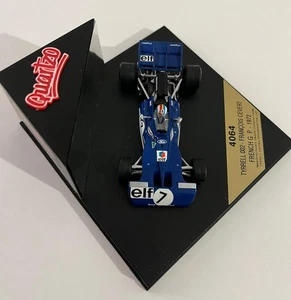 Model Tyrrell 002 François Cevert French Gp 1972 Quartzo Q4064 1/43 F1 - Foto 1 di 5