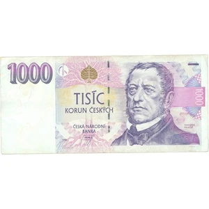 Banconota 1000 corone Repubblica Ceca 1996 (BAN494-) - Foto 1 di 2