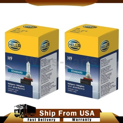 Fits 2017 Ford Escape Hella High Beam Headlight Bulb - Image 1 of 4