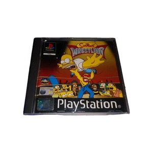 The Simpsons Wrestling PS1 Sony Playstation 1 - Picture 1 of 1