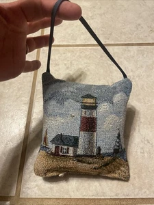 Hanging Tapestry Decor Door Pillow Lighthouse Nautical - Picture 1 of 7