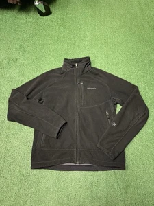 Giacca leggera Patagonia R4 uomo M nera pile Polartec full zip outdoor - Foto 1 di 13