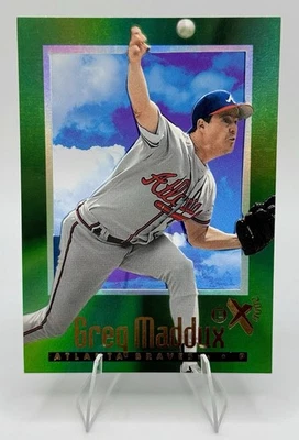 Skybox E-X2000 1997 Greg Maddux #57 Atlanta Braves Foto 1 de 2