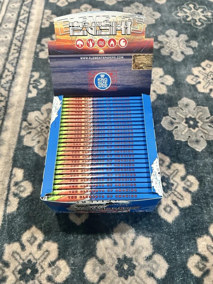 Papel de liar ancho Elements x Zushi tamaño king - 50 paquetes (SELLADO) Foto 1 de 3