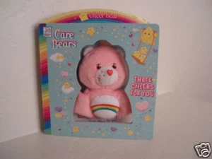 Care Bear ~Cheer Bear Book Plush  - Picture 1 of 1