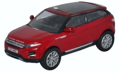 Oxford 76RR005 Range Rover Evoque Coupé Firenze Rosso 1/76 Scala 00 Gauge T48 - Immagine 1 di 3