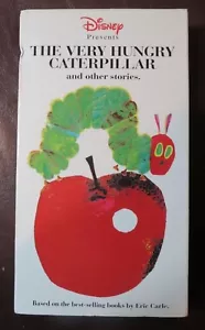 DISNEY ~ THE VERY HUNGRY CATERPILLAR & OTHER STORIES ~ VHS, 1995 ~ E. CARLE - Foto 1 di 3