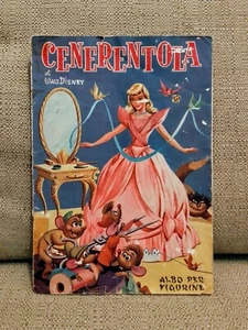 CENERENTOLA di WALT DISNEY - Album Figurine Vuoto - Lampo - Foto 1 di 4