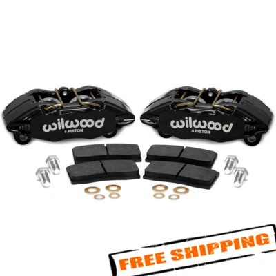 Kit de pinza delantera Wilwood 140-13029 DPHA forjada negra Foto 1 de 4