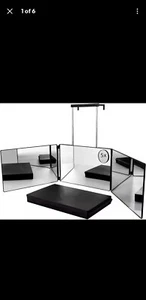 SELF FIND 3 Way Mirror Salon Women Hair Cutting 360 Mirror Haircut for Men A1 - Picture 1 of 5