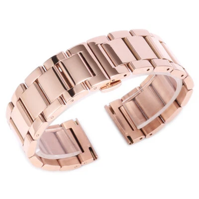 16 18 20 21 22 23 24 26 mm pulseira de metal pulseira de aço inoxidável - Imagem 1 de 3