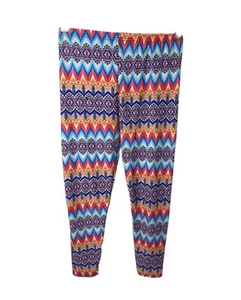 Women’s Small Pajama Legging's Unbranded Multi-Colored Tribal Lightweight - Picture 1 of 5
