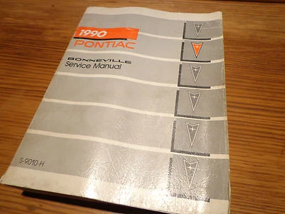 Pontiac Bonneville 1990 manual de servicio General Motors OEM S-9010-H Foto 1 de 4