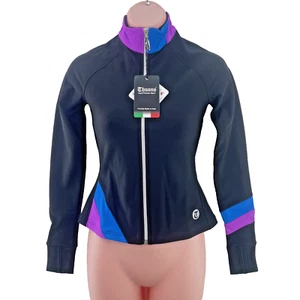 Thuono Rainbow 3 Eiskunstlaufjacke, Größe Erwachsene XS, schwarz Pegaso/Surf - Bild 1 von 18