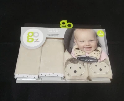 New In Package Go By Goldbug Duo Strap Cover Set Cute Porcupine Car Strollers - Image 1 of 2