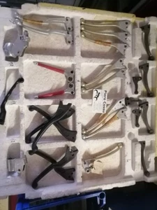 SET OF 25 clutch brake levers Suzuki Guzzi other various + 2 switch holders - Picture 1 of 1