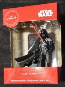 Hallmark Christmas Ornament - Red Box - Disney - Star Wars - Darth Vader - New - Picture 1 of 3
