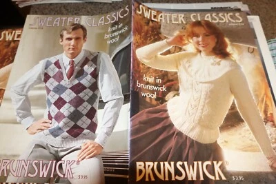 Brunswick Sweater Classics Knitting Pattern Vol 834 - Image 1 of 4