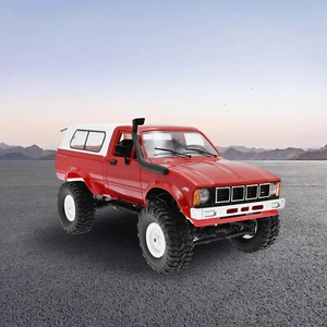 1:16 Scale RC Truck 4x4 4WD RC Crawler Pickup Off Road RTR Car WPL-C24 - Picture 1 of 12